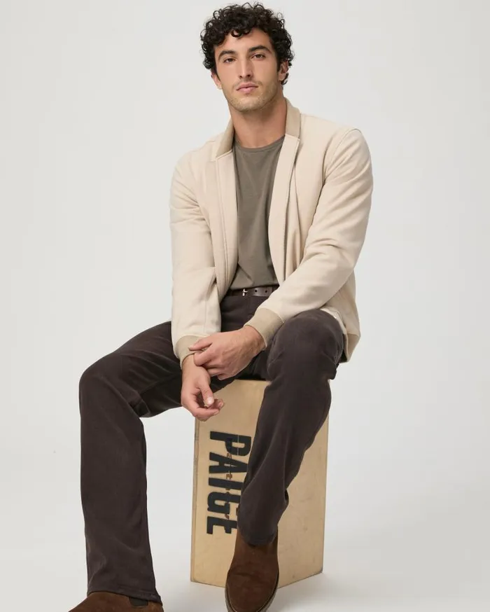 PAIGE Jackets and Coats Men Icon Capsule Timothy Bomber 8211 Moonstruck