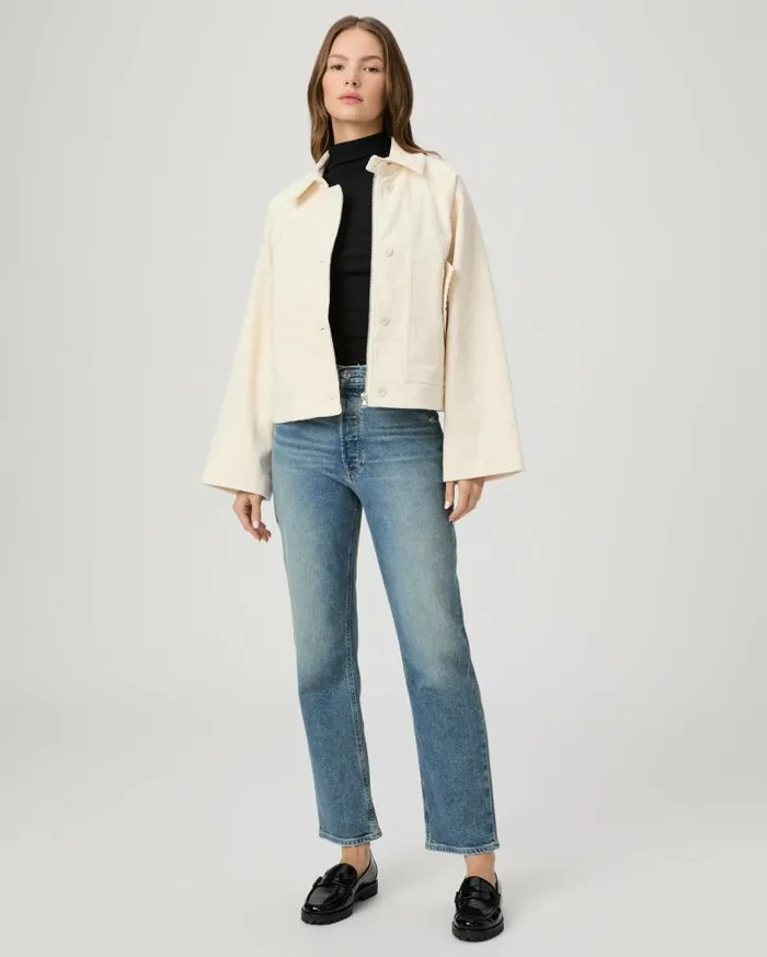 PAIGE Jackets and Coats Women Tylee Jacket 8211 Ivory Corduroy PAIGE Jackets and Coats Women Tylee Jacket 8211 Ivory Corduroy