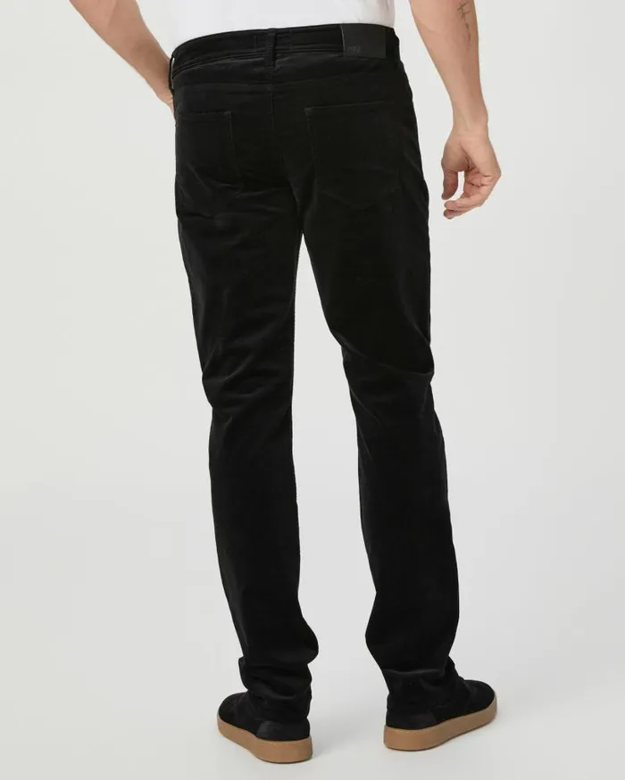 PAIGE Pants and Joggers Men Lennox Slim Pant 8211 Black Corduroy PAIGE Pants and Joggers Men Lennox Slim Pant 8211 Black Corduroy