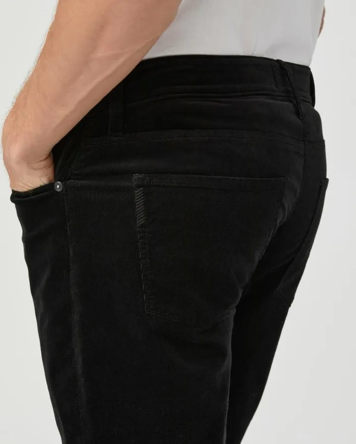 PAIGE Pants and Joggers Men Lennox Slim Pant 8211 Black Corduroy PAIGE Pants and Joggers Men Lennox Slim Pant 8211 Black Corduroy