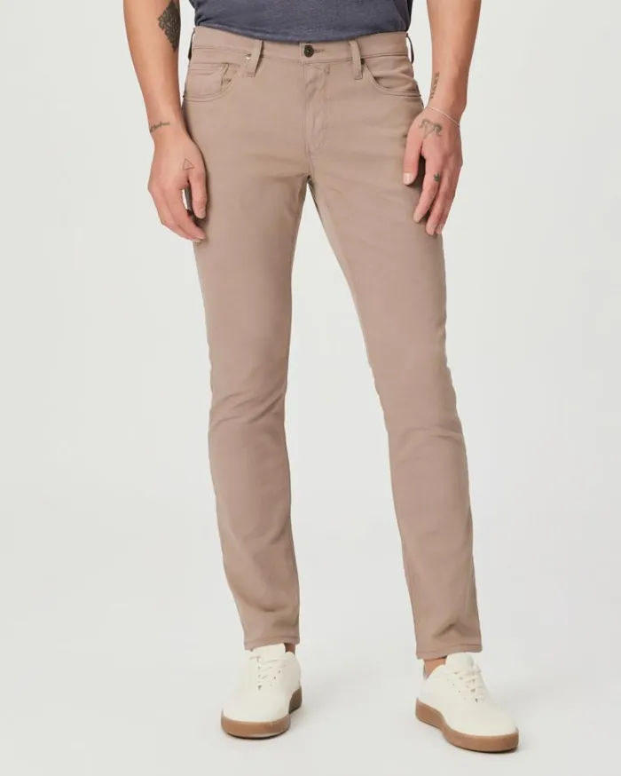 PAIGE Pants and Joggers Men Lennox Slim Pant 8211 Cocoa Powder Twill PAIGE Pants and Joggers Men Lennox Slim Pant 8211 Cocoa Powder Twill