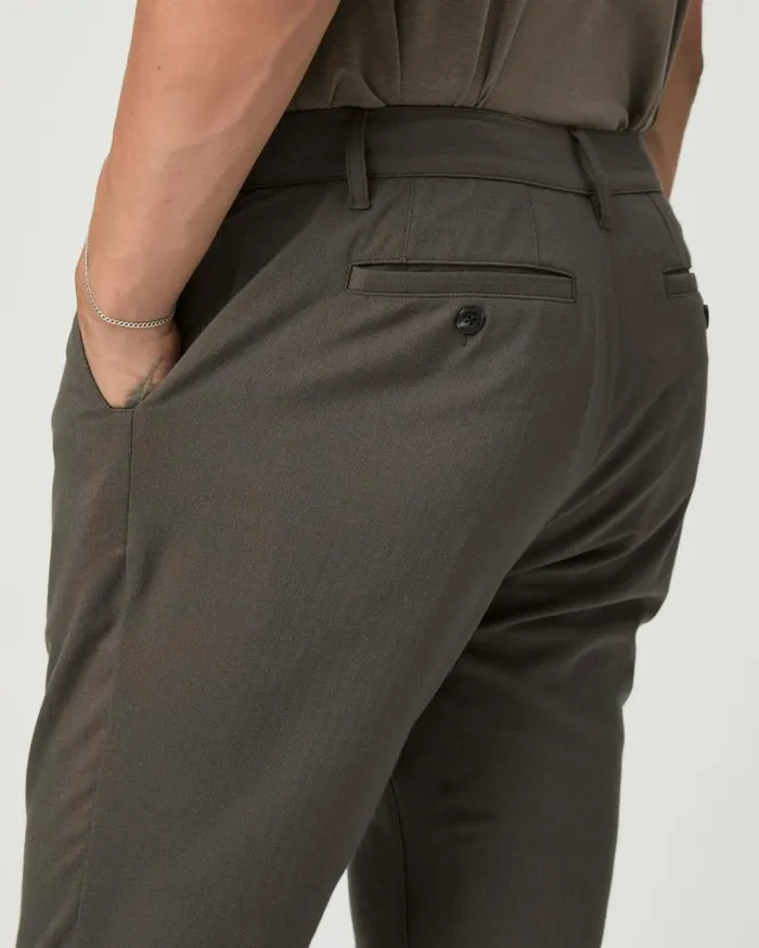 PAIGE Pants and Joggers Men Stafford Trouser 8211 Dark Everglade PAIGE Pants and Joggers Men Stafford Trouser 8211 Dark Everglade