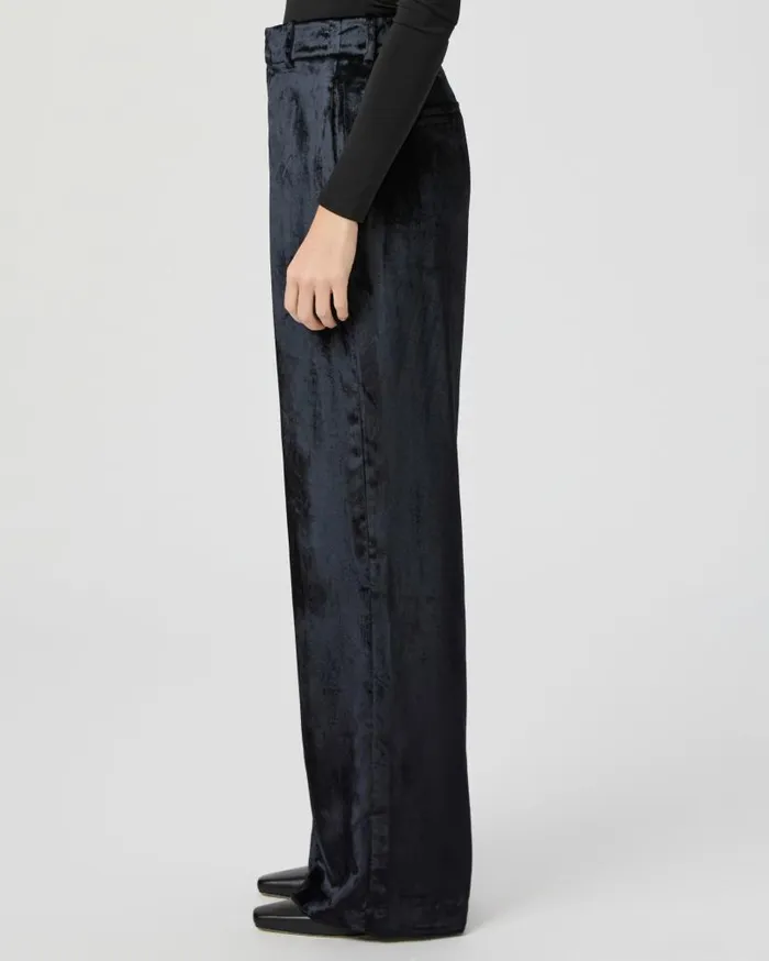 PAIGE Pants Women Chateau Pant 8211 Midnight Velvet