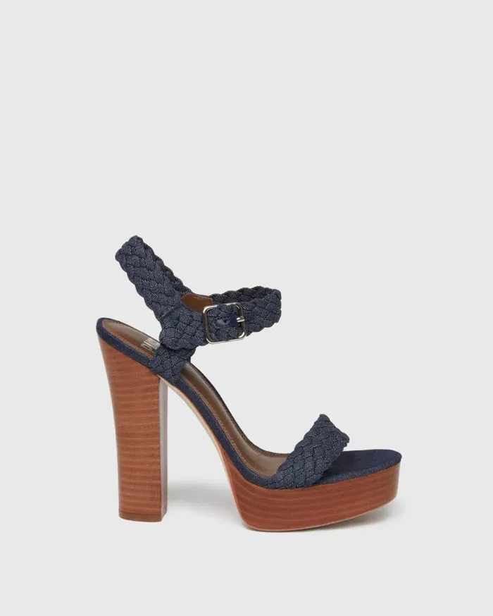 PAIGE Sandals Women Charlotte Sandal 8211 Indigo Denim