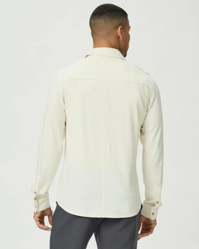 PAIGE Shirts Men Stockton Button Up 8211 Tan Ceramic PAIGE Shirts Men Stockton Button Up 8211 Tan Ceramic