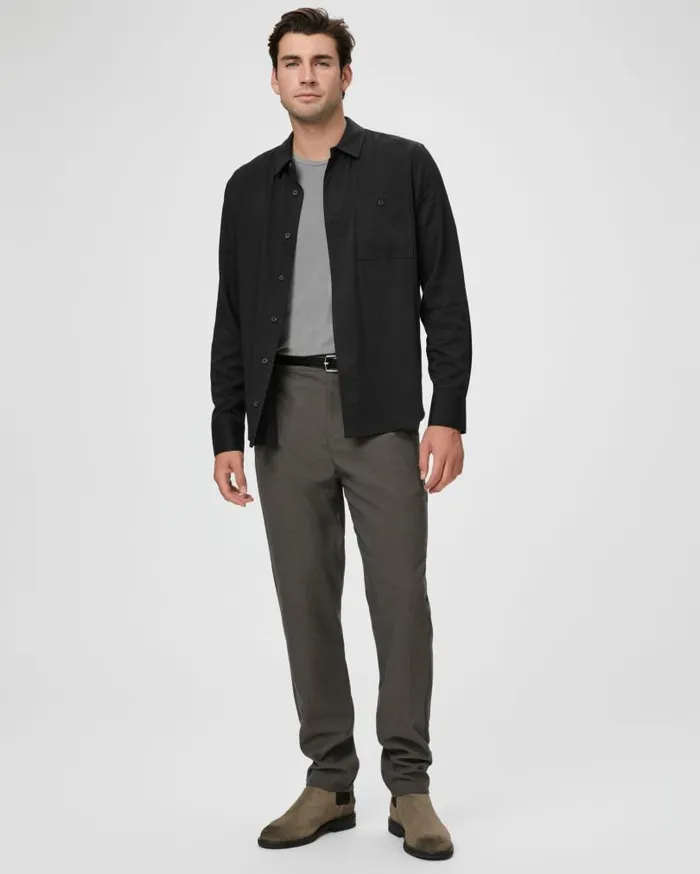 PAIGE Shirts Men Wardin Shirt 8211 Black