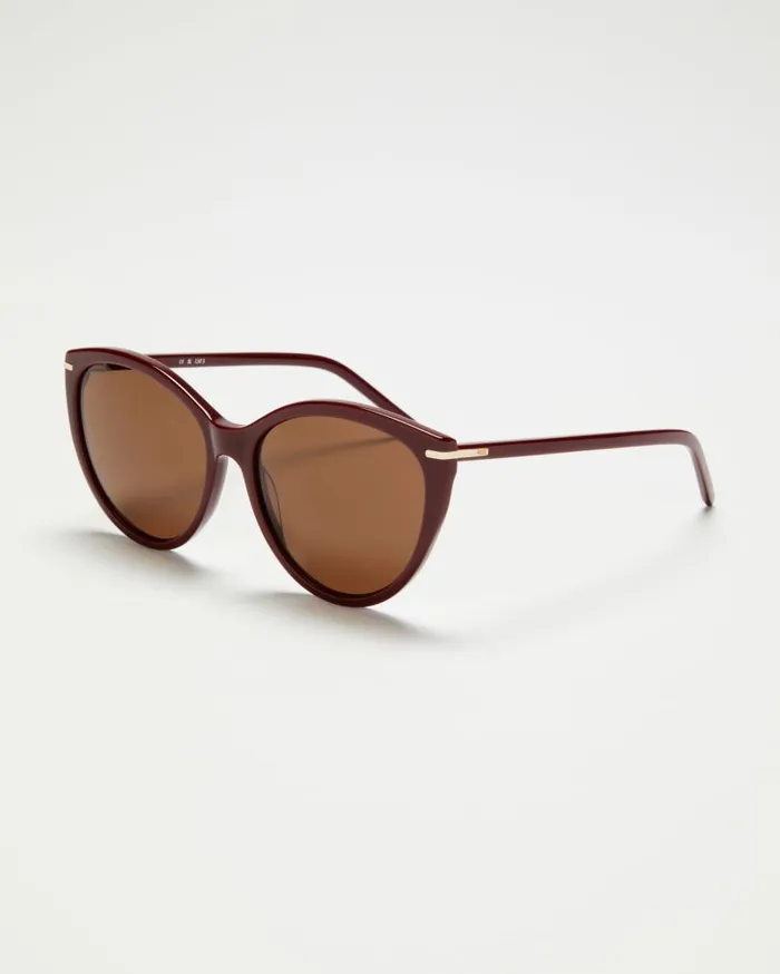PAIGE Shop Sunglasses Women Riley Sunglasses 8211 Burgundy