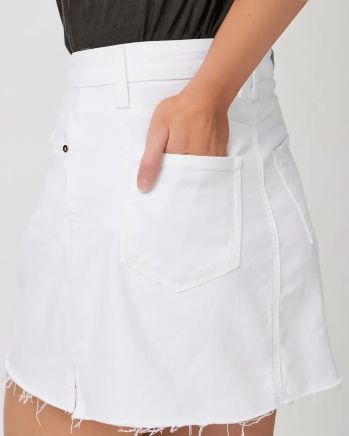 PAIGE Skirts Women Jessie Skirt 8211 Crisp White PAIGE Skirts Women Jessie Skirt 8211 Crisp White