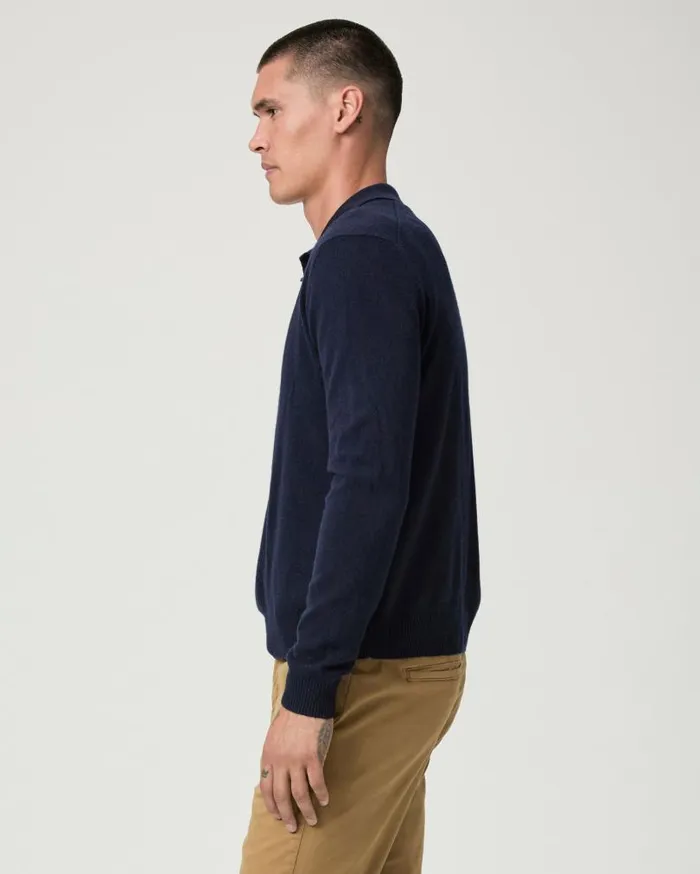 PAIGE Sweaters and Sweatshirts Men Dunlap Sweater 8211 Deep Anchor Cashmere PAIGE Sweaters and Sweatshirts Men Dunlap Sweater 8211 Deep Anchor Cashmere