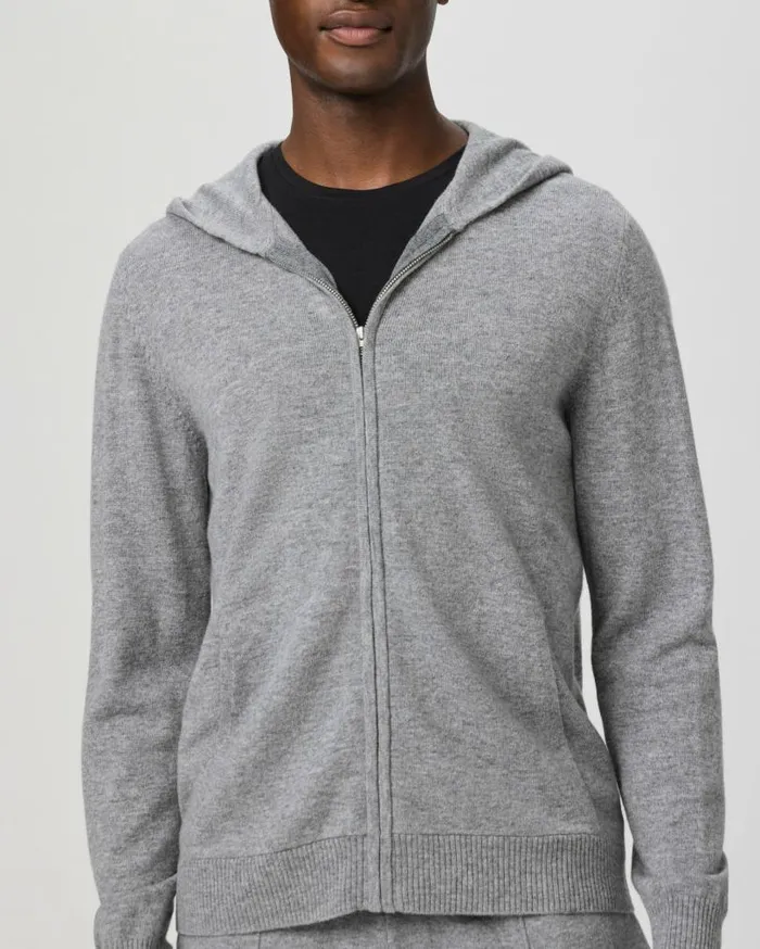 PAIGE Sweaters and Sweatshirts Men Swanson Full Zip Sweater 8211 Tesoro Cashmere PAIGE Sweaters and Sweatshirts Men Swanson Full Zip Sweater 8211 Tesoro Cashmere