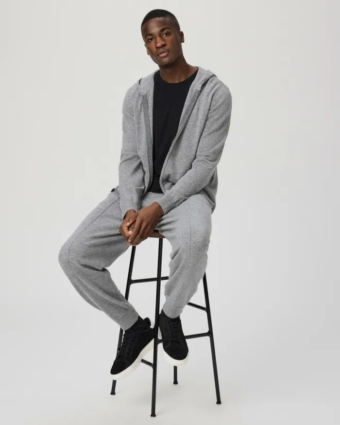 PAIGE Sweaters and Sweatshirts Men Swanson Full Zip Sweater 8211 Tesoro Cashmere PAIGE Sweaters and Sweatshirts Men Swanson Full Zip Sweater 8211 Tesoro Cashmere