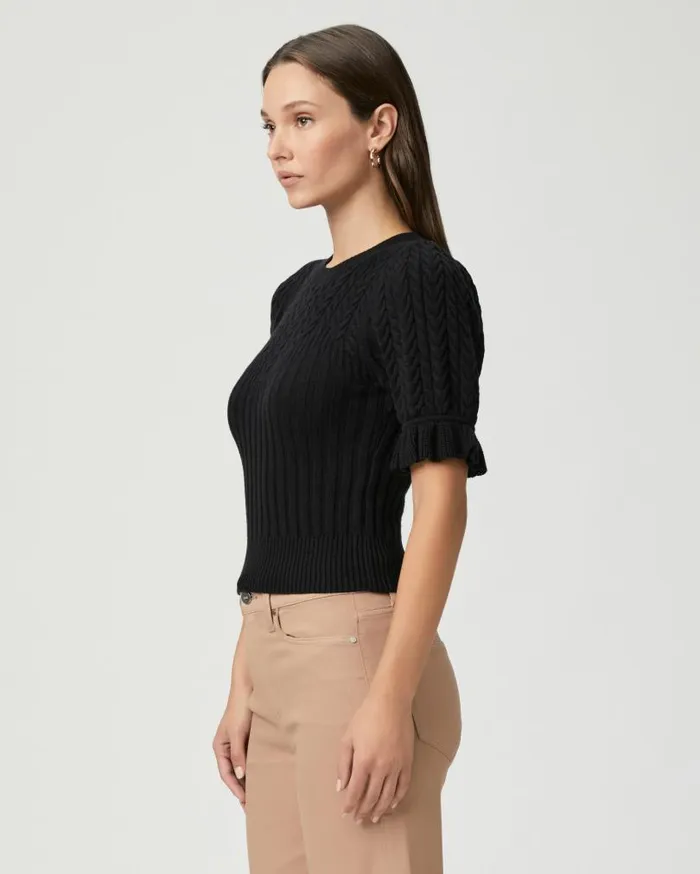 PAIGE Sweaters and Sweatshirts Women Ansa Sweater 8211 Black