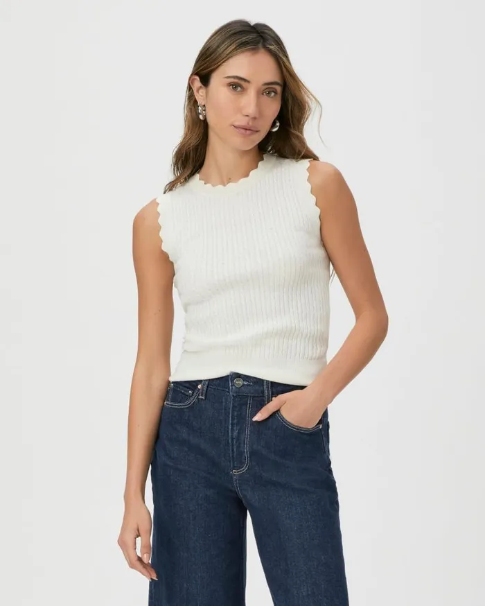 PAIGE Sweaters and Sweatshirts Women Syrie Sweater 8211 Ivory