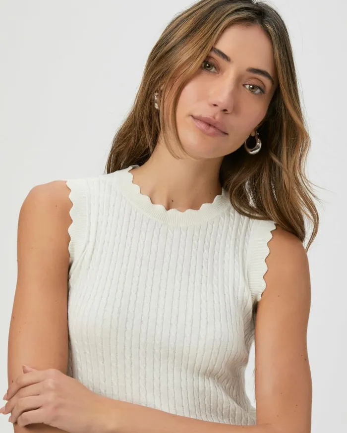 PAIGE Sweaters and Sweatshirts Women Syrie Sweater 8211 Ivory