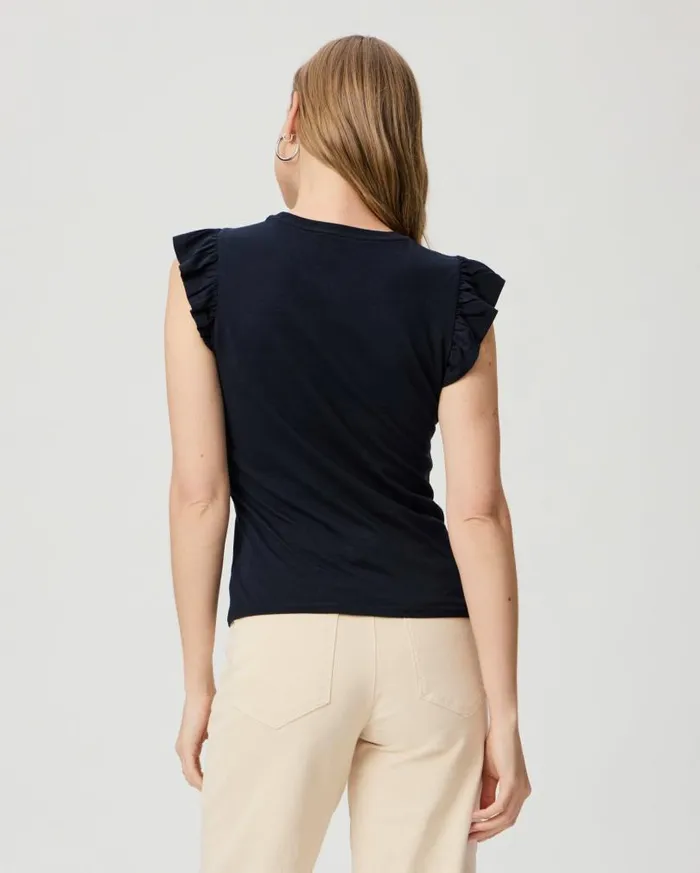 PAIGE Tees and Tanks Women Erissa Tee 8211 Navy PAIGE Tees and Tanks Women Erissa Tee 8211 Navy