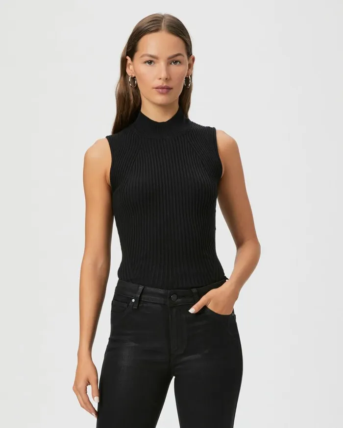PAIGE Tees and Tanks Women Fidelia Tank 8211 Black