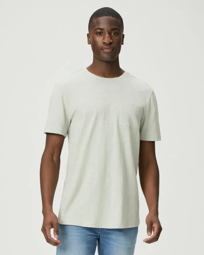 PAIGE Tees Men Kenneth Crew 8211 Garden Mint