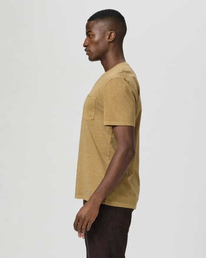 PAIGE Tees Men Ramirez Tee 8211 Vintage Golden Palm PAIGE Tees Men Ramirez Tee 8211 Vintage Golden Palm