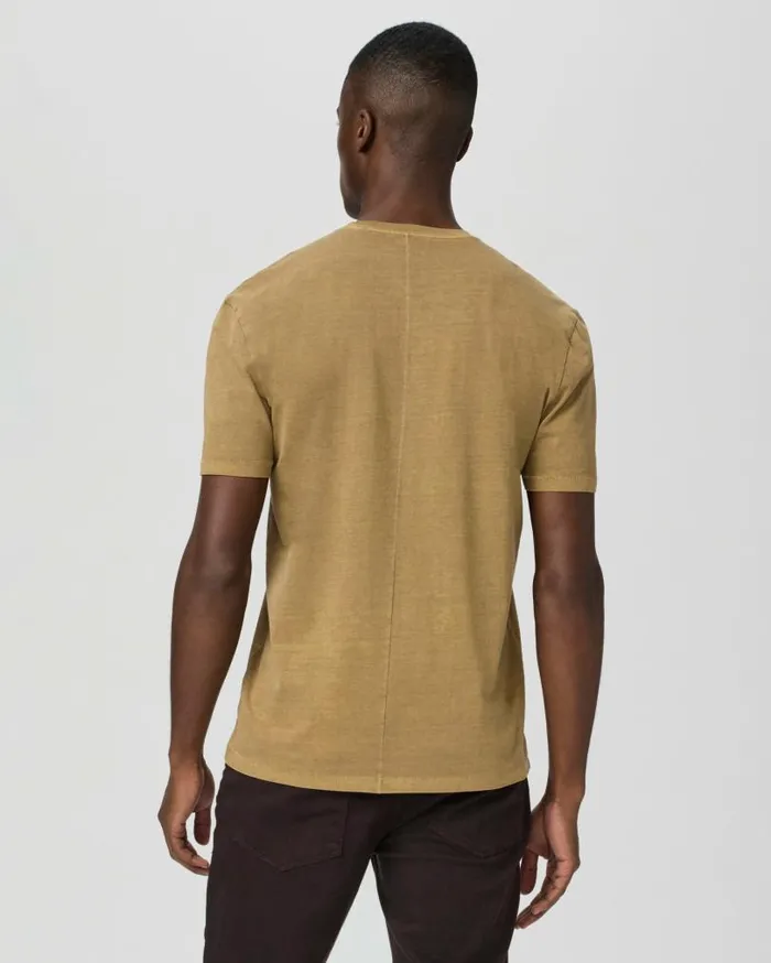 PAIGE Tees Men Ramirez Tee 8211 Vintage Golden Palm PAIGE Tees Men Ramirez Tee 8211 Vintage Golden Palm