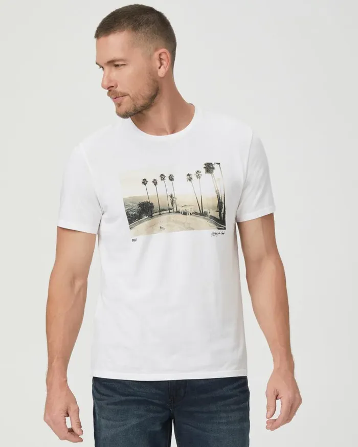 PAIGE Tees Men Terrell Graphic Tee 8211 Hollywood Graphic