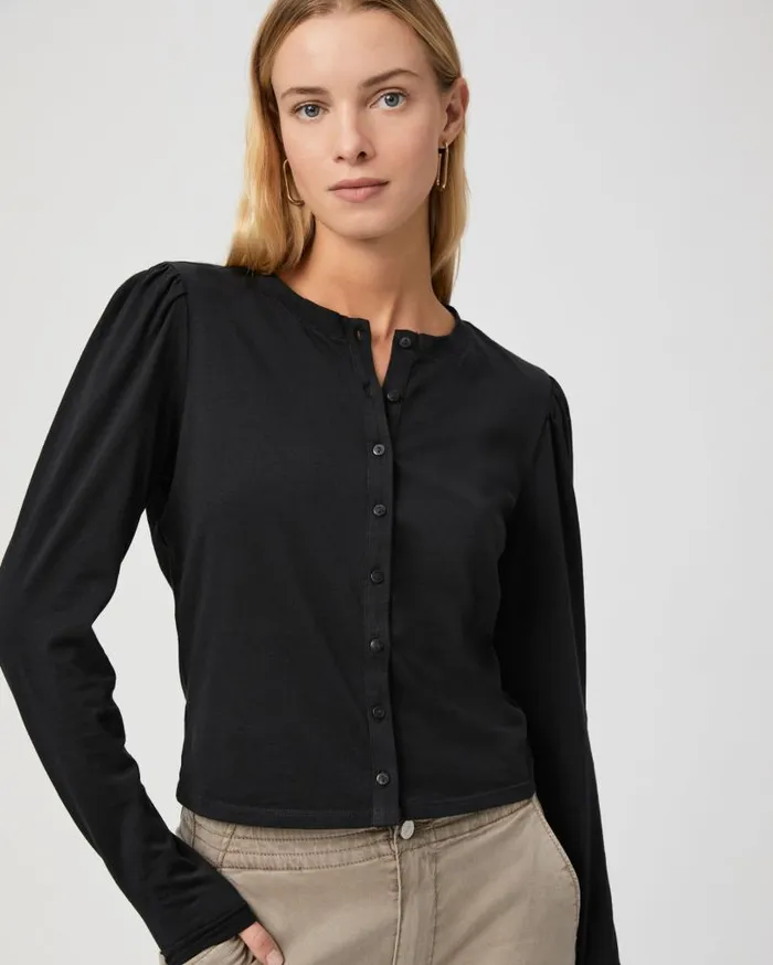 PAIGE Tops and Blouses Women Caliban Top 8211 Black