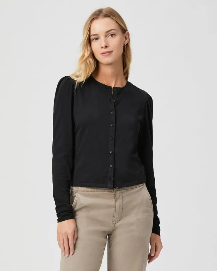 PAIGE Tops and Blouses Women Caliban Top 8211 Black PAIGE Tops and Blouses Women Caliban Top 8211 Black