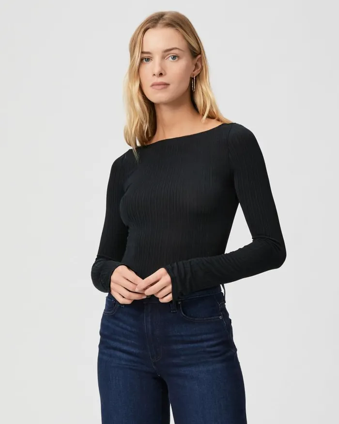 PAIGE Tops and Blouses Women Lucina Top 8211 Black