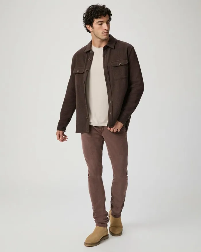 PAIGE Transcend Denim Men Transcend Lennox Slim Jean 8211 Vintage Spanish Red