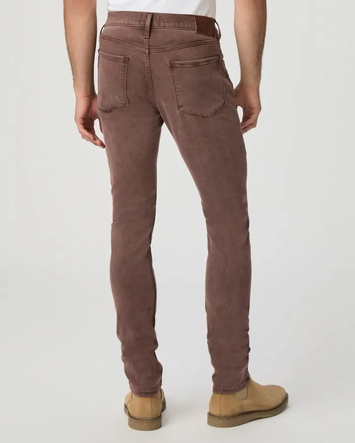 PAIGE Transcend Denim Men Transcend Lennox Slim Jean 8211 Vintage Spanish Red