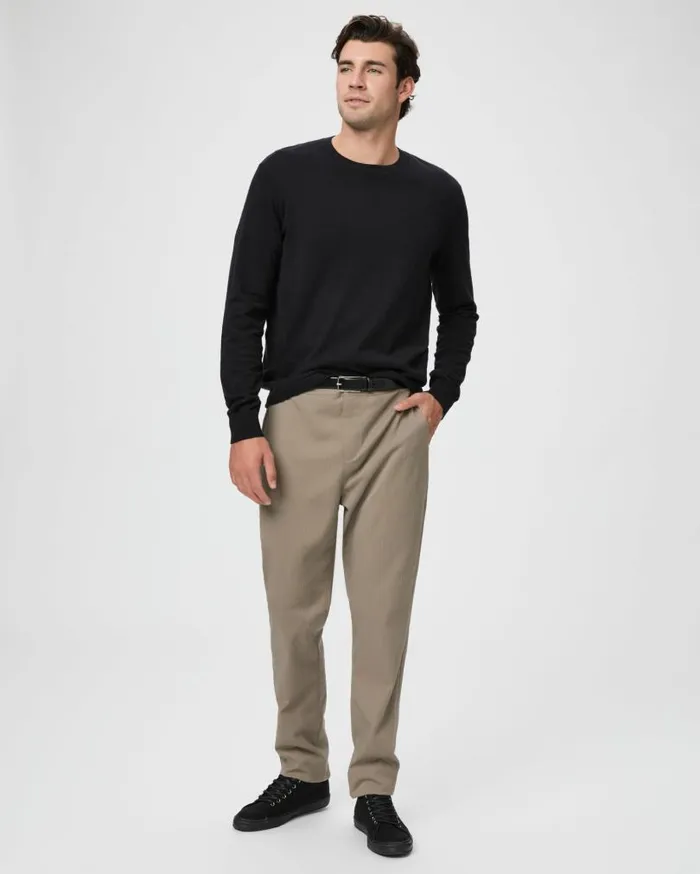 PAIGE Transcend Knit Men Stafford Trouser 8211 Sea Fossil