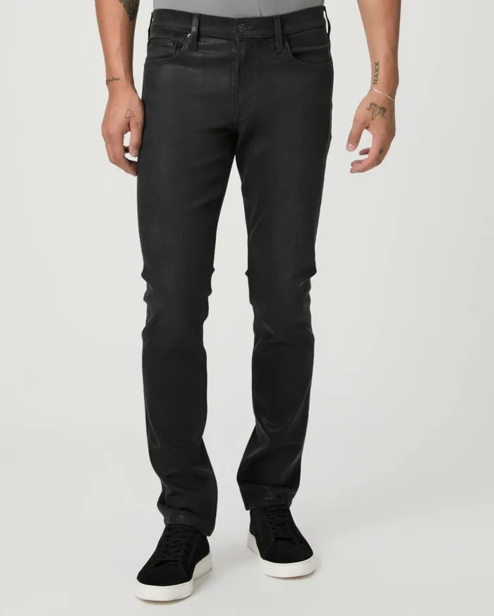PAIGE Vintage Denim Men Transcend Vintage Lennox Slim Jean 8211 Wrigley Coated PAIGE Vintage Denim Men Transcend Vintage Lennox Slim Jean 8211 Wrigley Coated