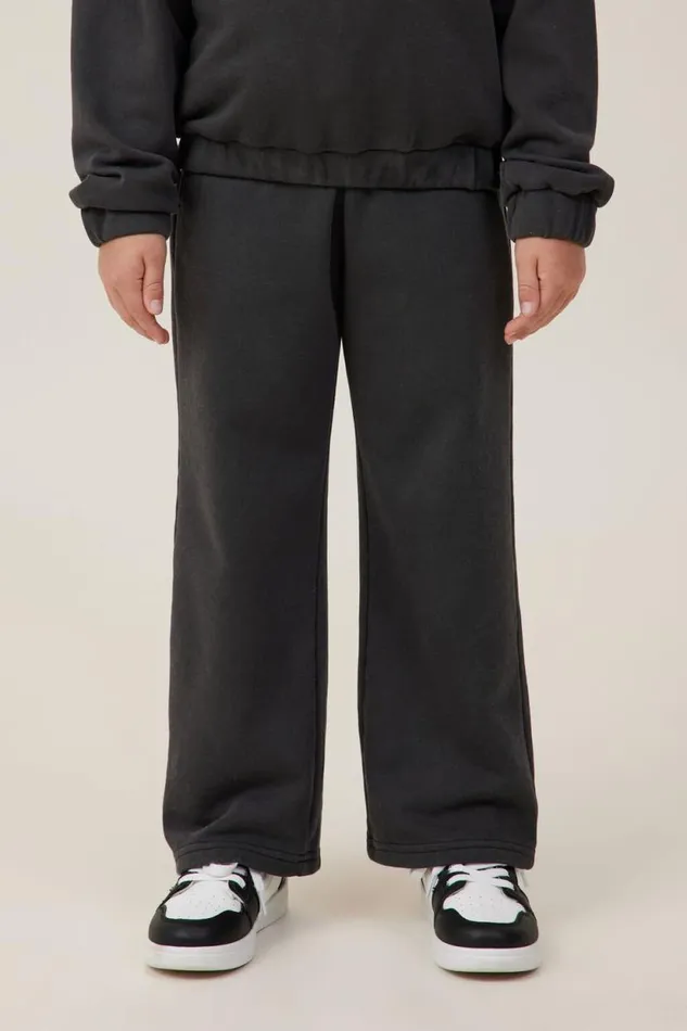 Paige Wide Leg Pant Phantom Girls Cotton On Sweatshirts and Sweatpants