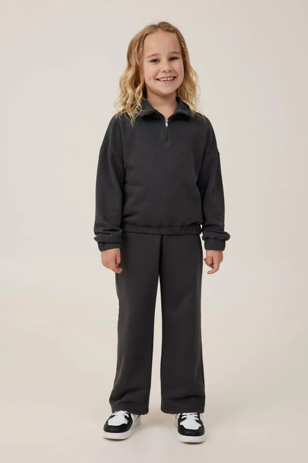 Paige Wide Leg Pant Phantom Girls Cotton On Sweatshirts and Sweatpants Paige Wide Leg Pant Phantom Girls Cotton On Sweatshirts and Sweatpants