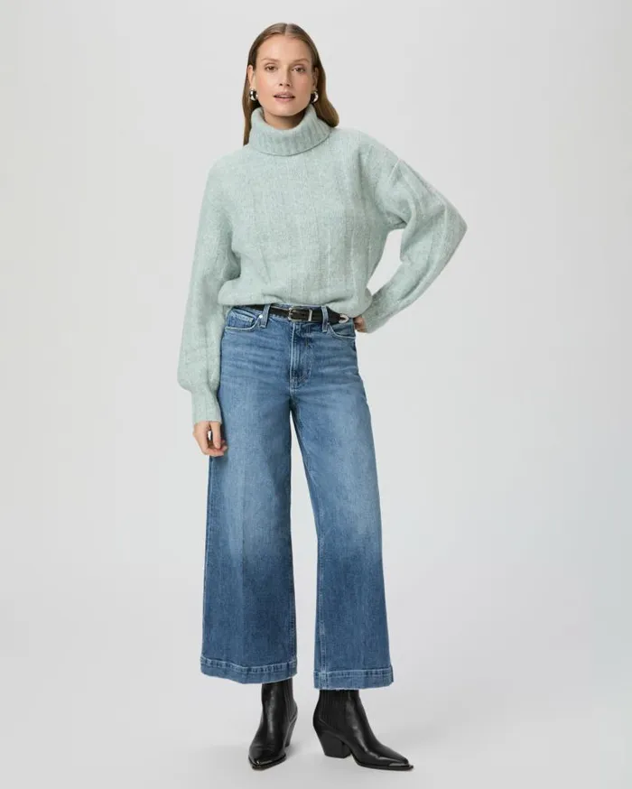 PAIGE Wide Leg Women Harper Ankle Wide Leg Jean 8211 Wings