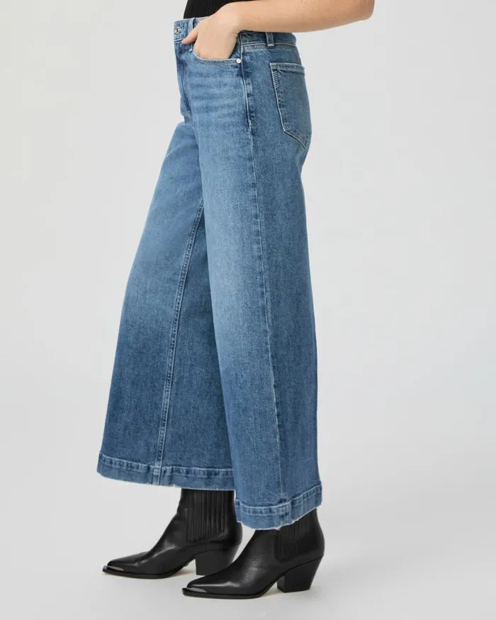 PAIGE Wide Leg Women Harper Ankle Wide Leg Jean 8211 Wings
