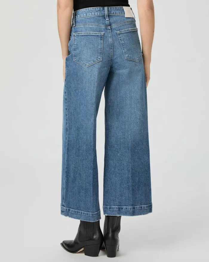 PAIGE Wide Leg Women Harper Ankle Wide Leg Jean 8211 Wings