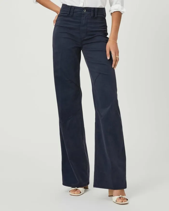 PAIGE Wide Leg Women Sasha Wide Leg Jean 8211 Navy Seascape PAIGE Wide Leg Women Sasha Wide Leg Jean 8211 Navy Seascape