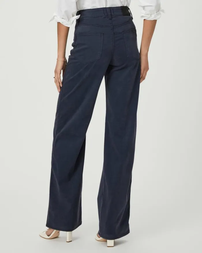 PAIGE Wide Leg Women Sasha Wide Leg Jean 8211 Navy Seascape PAIGE Wide Leg Women Sasha Wide Leg Jean 8211 Navy Seascape