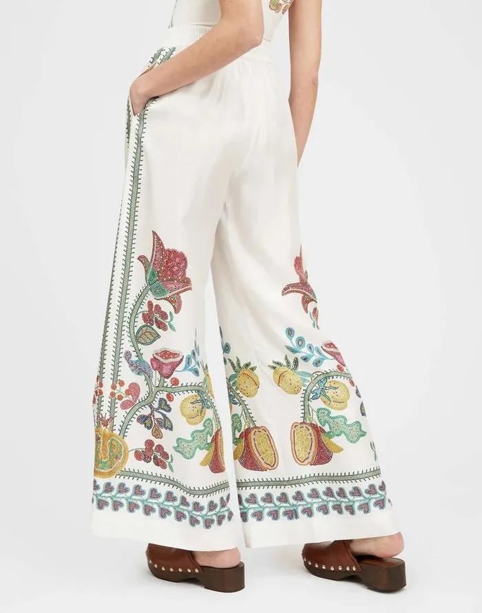 Palazzo Pants Grenadilla Place Off White Women La Double J Shorts and Pants Palazzo Pants Grenadilla Place Off White Women La Double J Shorts and Pants