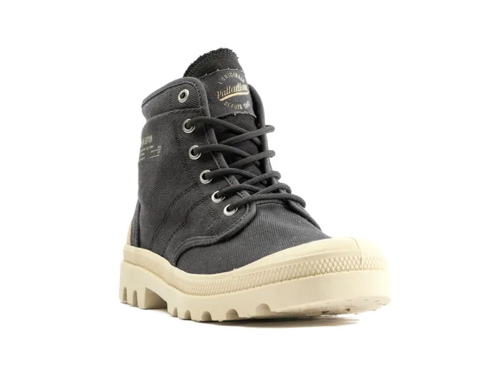 PALLADIUM PALLABROUSSE WORKWEAR Black Kids Boots PALLADIUM PALLABROUSSE WORKWEAR Black Kids Boots