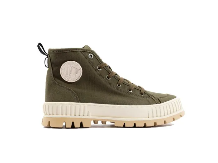 PALLADIUM PALLASHOCK ORGANIC 2 Olive Night Kids Boots