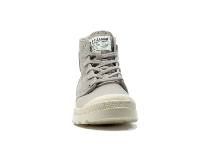 PALLADIUM PAMPA HI ZIP ORGANIC Grey Berry Women Boots