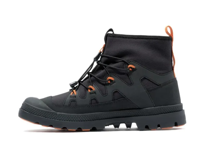 PALLADIUM PAMPA LITE XPLOR WP Black Kids Boots PALLADIUM PAMPA LITE XPLOR WP Black Kids Boots