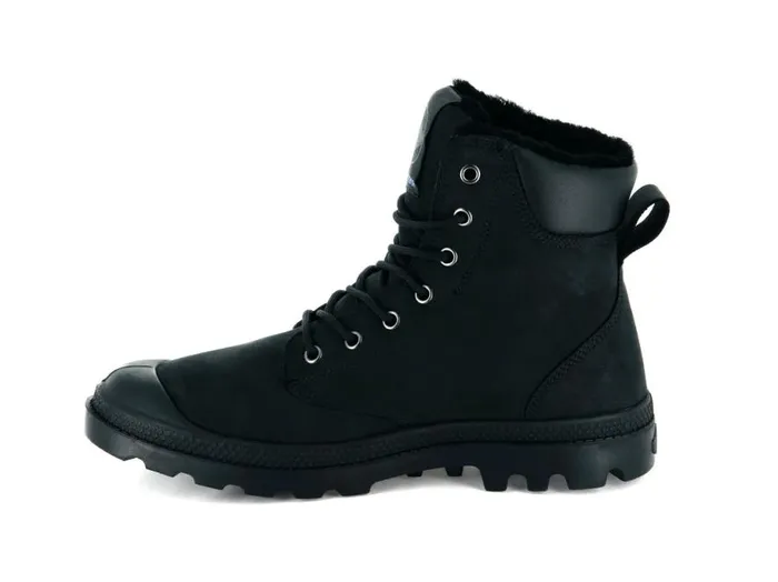 PALLADIUM PAMPA SPORT CUFF WPS Blackblack Men Boots PALLADIUM PAMPA SPORT CUFF WPS Blackblack Men Boots