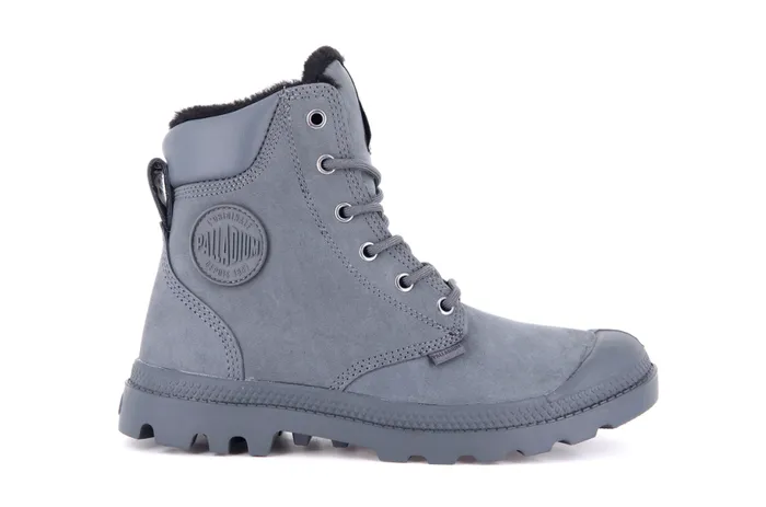 PALLADIUM PAMPA SPORT CUFF WPS Dark Shadow Kids Boots