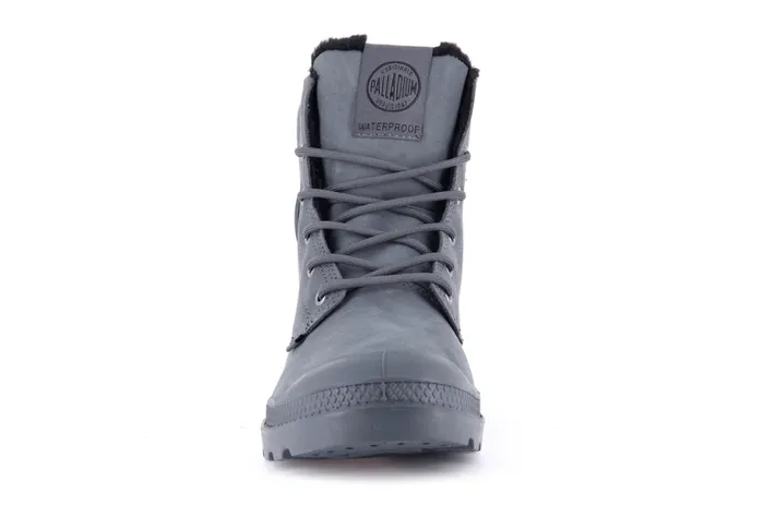PALLADIUM PAMPA SPORT CUFF WPS Dark Shadow Kids Boots PALLADIUM PAMPA SPORT CUFF WPS Dark Shadow Kids Boots