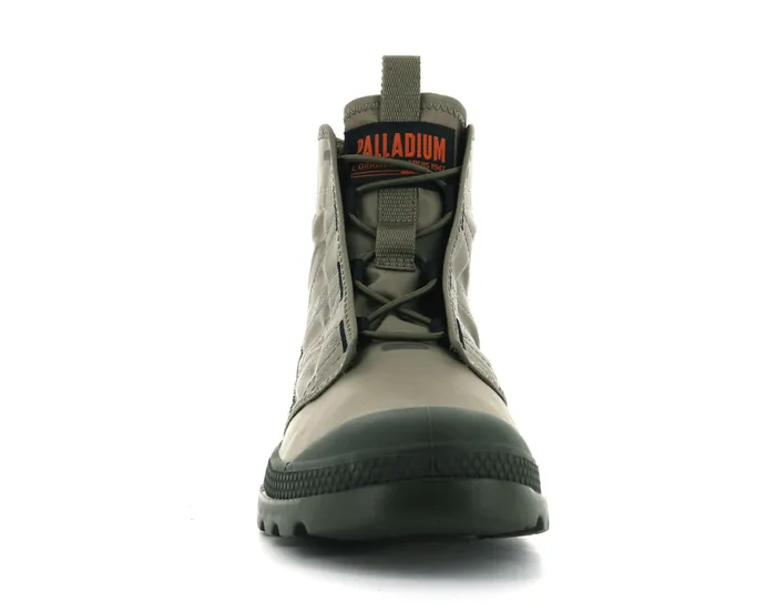 PALLADIUM PAMPA TRAVEL LITE Dusky Green Kids Boots PALLADIUM PAMPA TRAVEL LITE Dusky Green Kids Boots