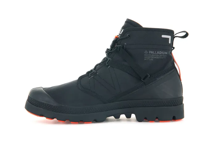 PALLADIUM PAMPA TRAVEL LITE WATERPROOF Blackblack Women Boots