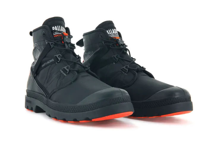 PALLADIUM PAMPA TRAVEL LITE WATERPROOF Blackblack Women Boots