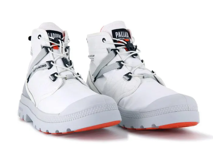 PALLADIUM PAMPA TRAVEL LITE WATERPROOF Star White Kids Boots PALLADIUM PAMPA TRAVEL LITE WATERPROOF Star White Kids Boots